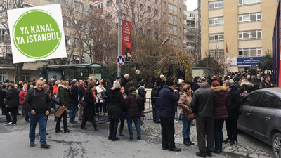 Kanal İstanbul’un ÇED raporu kabulüne karşı İstanbullular Beşiktaş’a çağırıyor