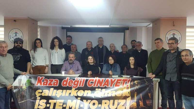 2019'da Türkiye'de en az 1736 işçi, İzmir'de ise 74 işçi can verdi