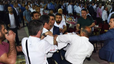 TBMM Başkanvekili'nin de katıldığı iftarda kavga 1'i ağır 5 yaralı