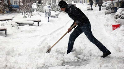 Deprem bölgesi için kar uyarısı