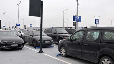 İstanbul Havalimanı'nda engelli park yeri ihlallerine 11 bin lira ceza kesildi