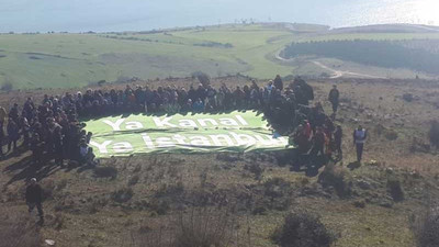 'Ya Kanal Ya İstanbul' diyerek 11 km yürüdüler