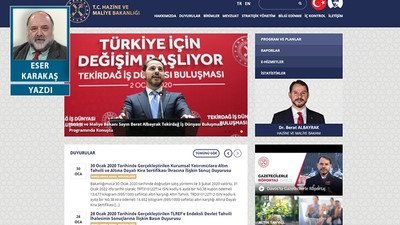 Hazine ve Maliye Bakanlık portalı: Gülelim mi, ağlayalım mı?