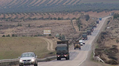İdlib sınırına askeri sevkiyat