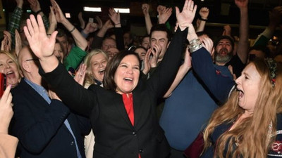 İrlanda'da sandıktan Sinn Fein birinci parti çıktı