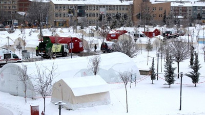 Meteoroloji'den deprem bölgesi için kuvvetli kar uyarısı