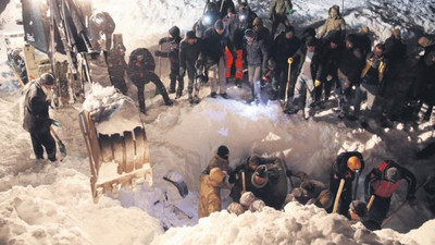 CHP'nin çığ raporu:150 kişi riskli bölgeye alındı, iş makineleri çığı tetikledi