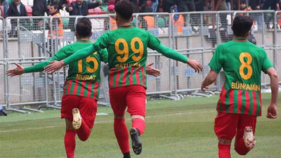 Amedspor sahasında Sarıyer'i geçti