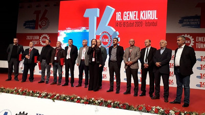 DİSK 16. Genel Kurulu tamamlandı: Hepimizin yolu açık olsun