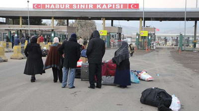 Habur Sınır Kapısı koranavirüs nedeniyle kapatıldı