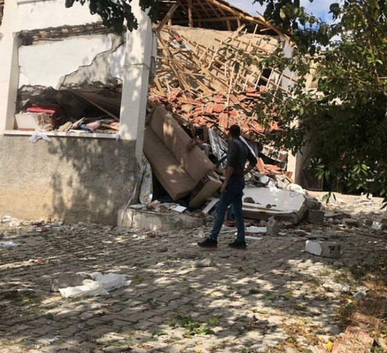 Kırşehir'de doğalgaz patlaması