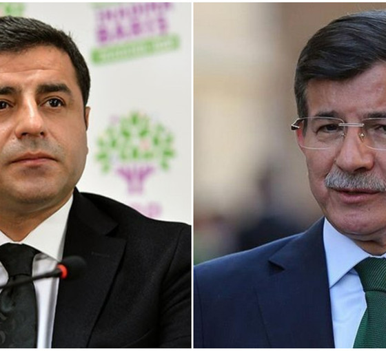 Davutoğlu Demirtaş şikayetinden resmen vazgeçti