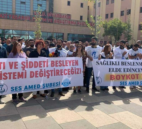 Diyarbakır’da hastanedeki yemeklere tepki sürüyor: Nedeni özelleştirme