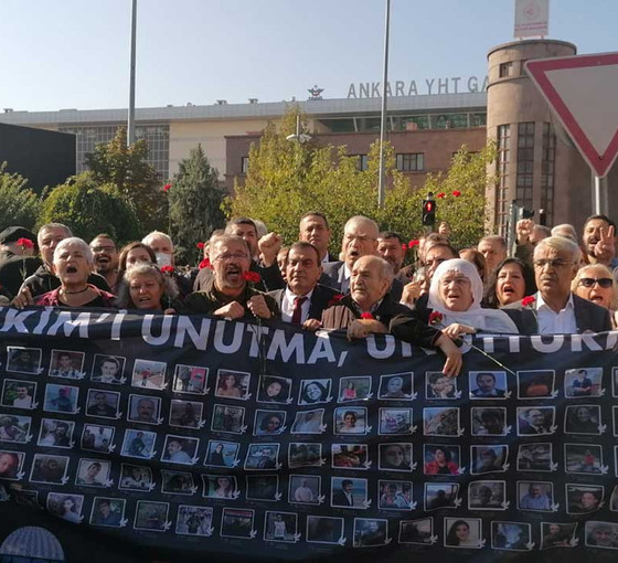 10 Ekim'de katledilenler anıldı