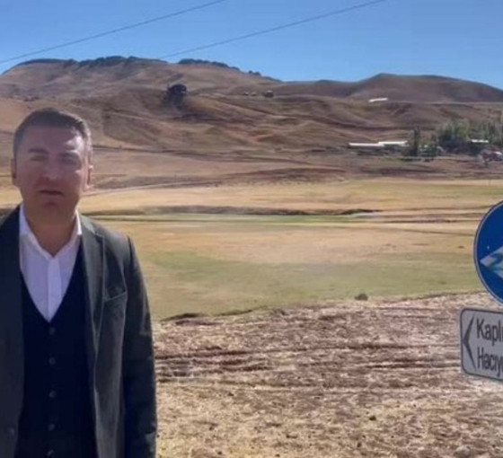 DEVA Partili Avşar'dan video: Alevi köyüne giderken asfalt kesiliyor