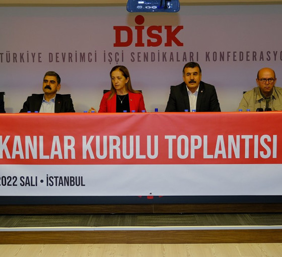 DİSK Başkanlar Kurulu sonuç bildirgesi yayınladı