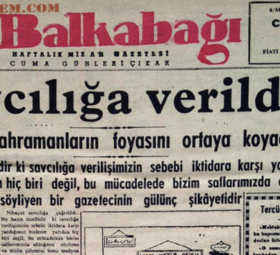 Sansüre Balkabağı…