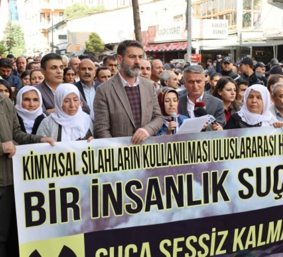 Birçok ilde 'kimyasal silah' protestoları düzenlendi