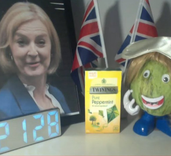 'Raf ömrü' yarışmasının galibi, göbek marul: Sarı peruklu marul Liz Truss'ı devirdi