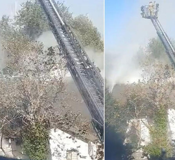 Boğaziçi Üniversitesi'nde yangın