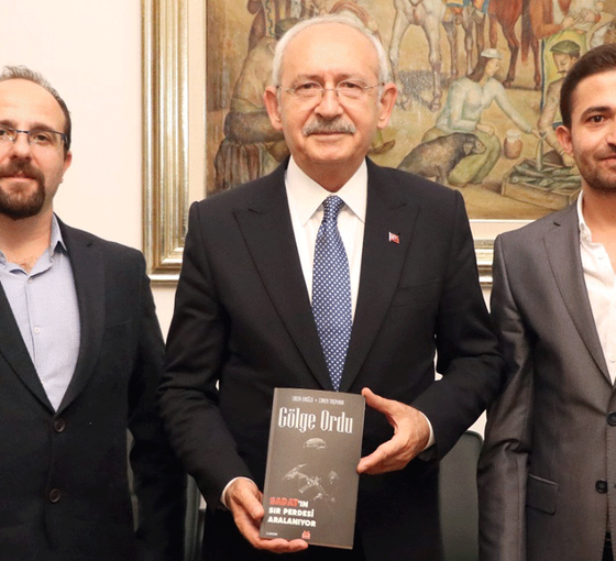 Kılıçdaroğlu, SADAT kitabının yazarlarıyla görüştü: Arkasını bırakmayın
