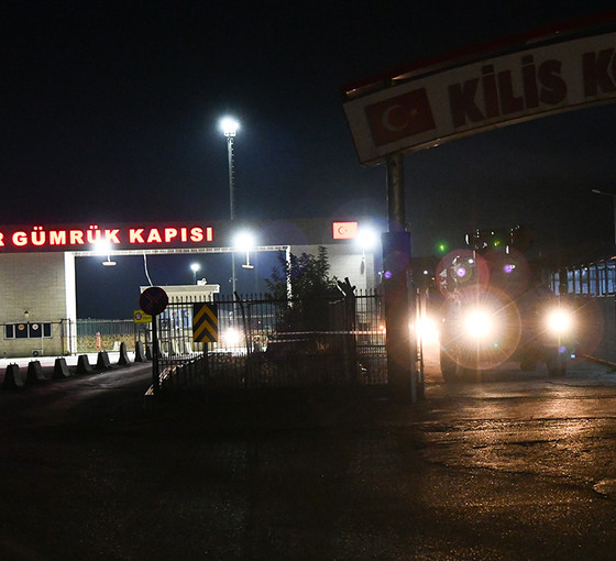 İçişleri Bakanlığı: Kilis'te sekiz güvenlik personeli yaralandı