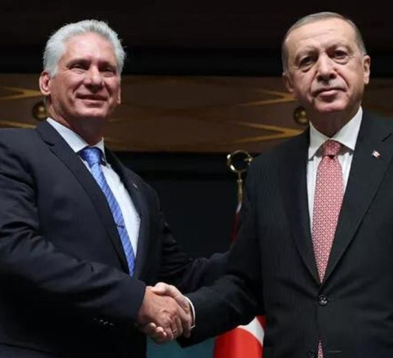 Erdoğan-Diaz-Canel görüşmesi: Altı anlaşma imzalandı, soru alınmadı