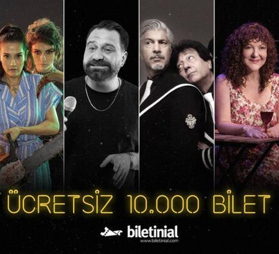 Biletinial’dan 'Şahane Kasım' sürprizi: 10 bin kişiye ücretsiz tiyatro bileti