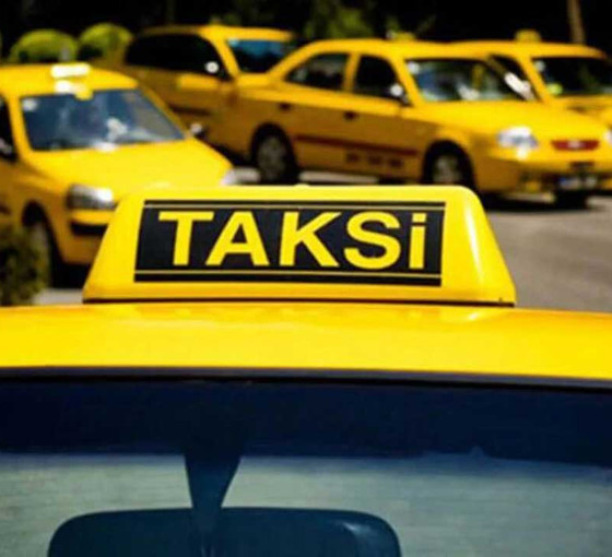 Taksi plakası vurgunu