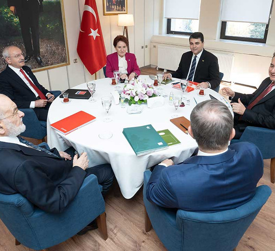 Altılı Masa açıklamasında 'ulusal güvenlik' vurgusu yapıldı