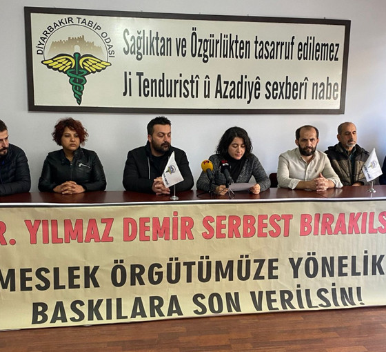 Diyarbakır Tabip Odası: Dr. Yılmaz Demir derhal serbest bırakılsın