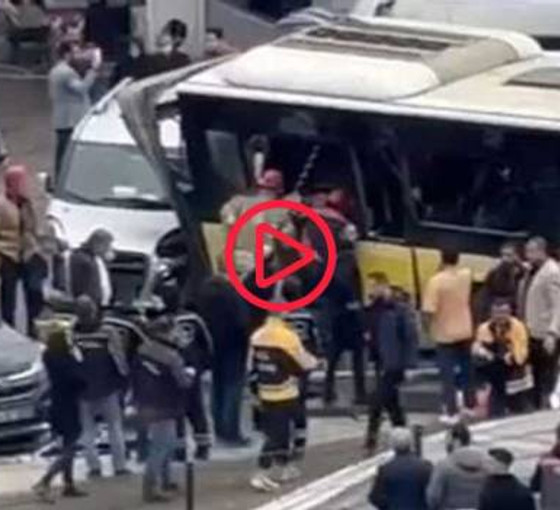 Alibeyköy'de İETT otobüsü ile tramvay çarpıştı: Dördü ağır, 33 yaralı