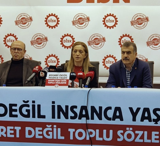 DİSK: Asgari ücret 13 bin 200 lira olmalı