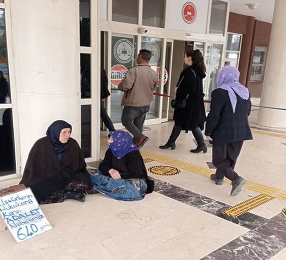 Şenyaşar ailesi 640 gündür adliye kapısında adaletin tecellisi için bekliyor