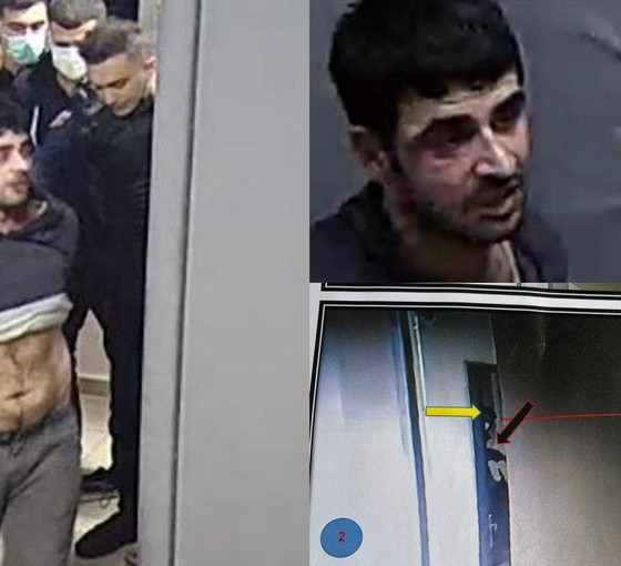 Süngerli odada işkence görüntüleri: Gardiyanlar mahkumu falakaya yatırdı