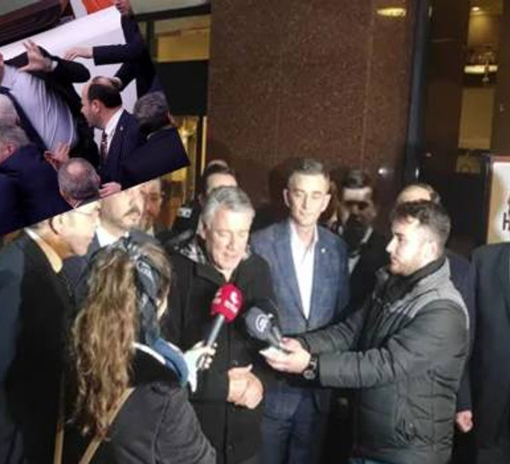 İYİ Partili Hüseyin Örs taburcu oldu: Yumruklarla bizi yolumuzdan döndüremez