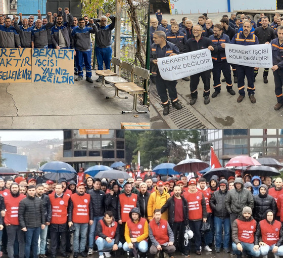 Erdoğan 'grev erteleme' kararı vermişti: Bekaert işçileri iş durdurdu