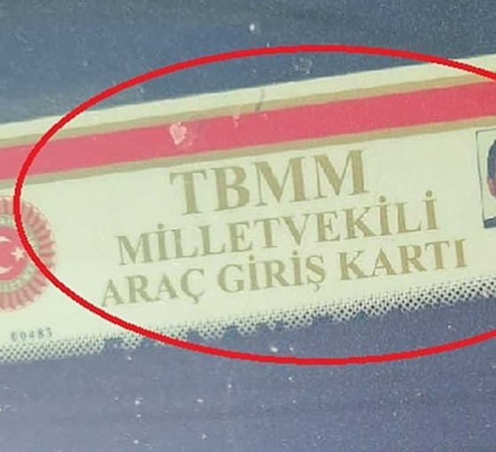 Milletvekili araç kartını kullanan eski AKP Düzce Gençlik Kolu Başkanı hakkında işlem başlatıldı