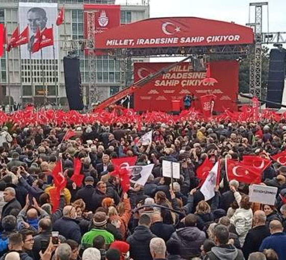 Saraçhane’de ikinci buluşma: Altılı Masa'nın ilk ortak mitingi oldu