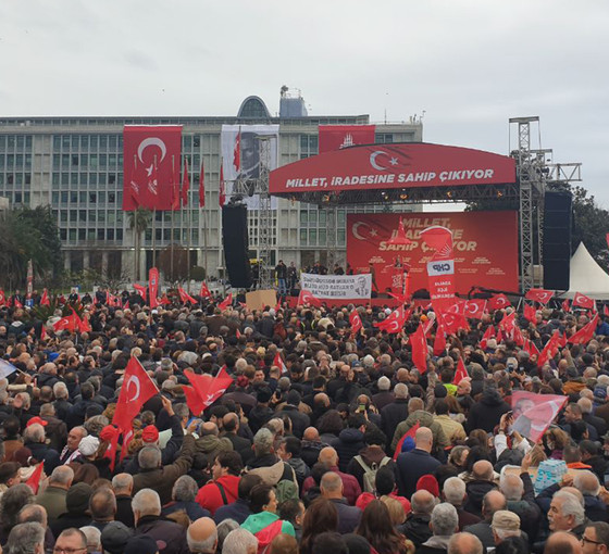 Altılı Masa’nın Saraçhane mitinginde ortak ses: İktidar