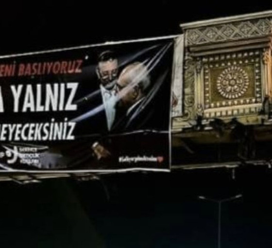 İmamoğlu ve Kılıçdaroğlu afişi asan CHP'li başkana gözaltı