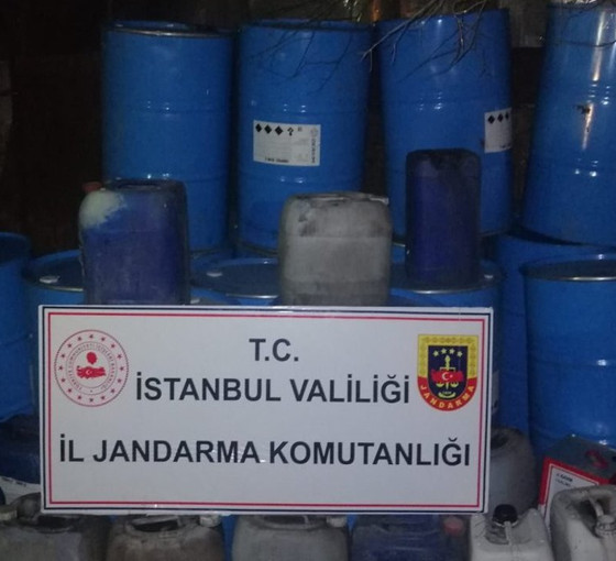 Yılbaşı baskını: İstanbul'da 12 ton etil alkol ele geçirildi