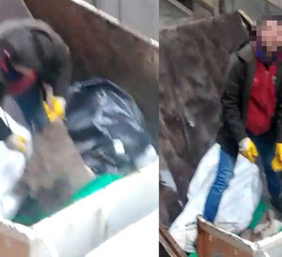 Köpeğin üzerine moloz dökülmesine çifte soruşturma