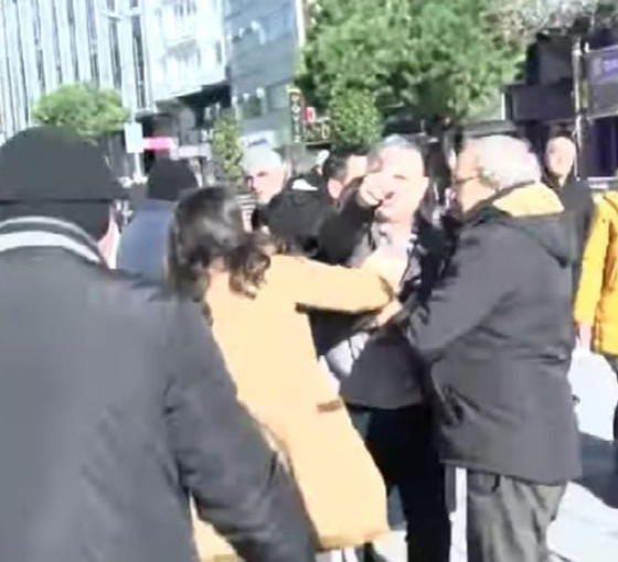 Sokak röportajı 'HDP' tartışmasına dönüştü, TELE1 ekibi saldırıya uğradı