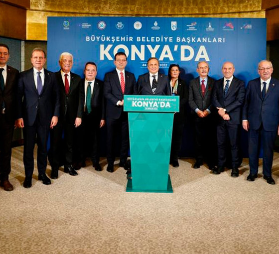 CHP'li 11 büyükşehir belediye başkanından Konya deklarasyonu: Kılıçdaroğlu'na sonuna kadar güveniyoruz