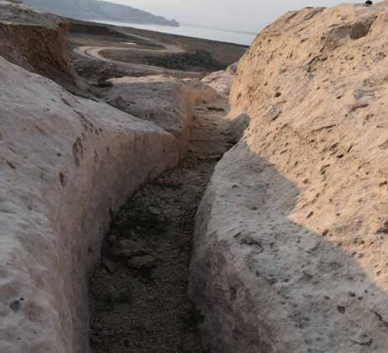 Hasankeyf'te 800 yıllık su kanalı bulundu