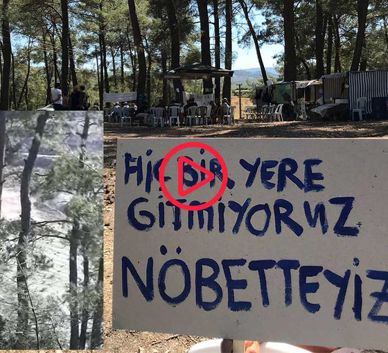 Yargı kararı beklenmeden YK Enerji Akbelen’in sınırında dinamitle patlatma gerçekleştirdi