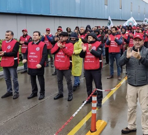 Erdoğan'ın grev yasağına rağmen: Bekaert işçileri yüzde 85 zam aldı