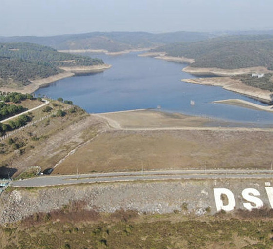 Alibeyköy Barajı son 10 yılın en düşük seviyesinde