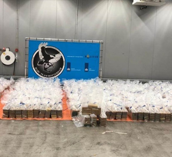 Rotterdam Limanı'nda bir haftada yaklaşık beş ton kokain yakalandı